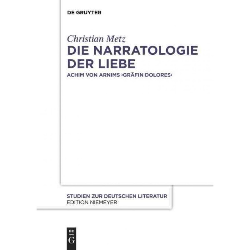 按需印刷不退不换DEG Die Narratologie der Liebe[9783110265200]