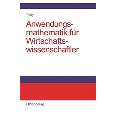 预订【德语】 Anwendungsmathematik fur Wirtschaftswisse