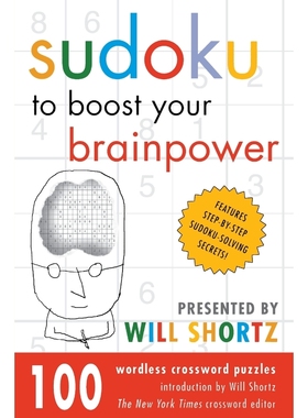 按需印刷Sudoku to Boost Your Brainpower Presented by Will Shortz[9780312358143]