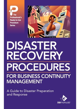 按需印刷不退不换Disaster Recovery Procedures for Business Continuity Management[9781931591409]