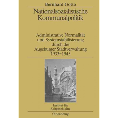 按需印刷不退不换DEG Nationalsozialistische Kommunalpolitik[9783486579406]