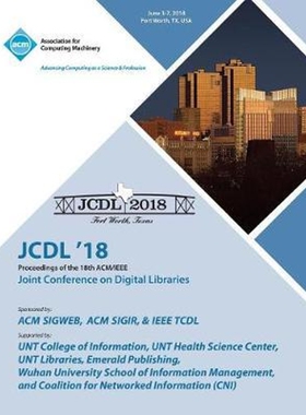 按需印刷不退不换JCDL '18[9781450361538]