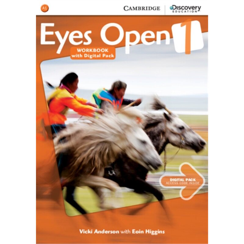 现货 睁大眼睛 Level 1 练习册与在线练习 Eyes Open Level 1 Workbook with Online Practice 英文原版 上海外文 9781107467330