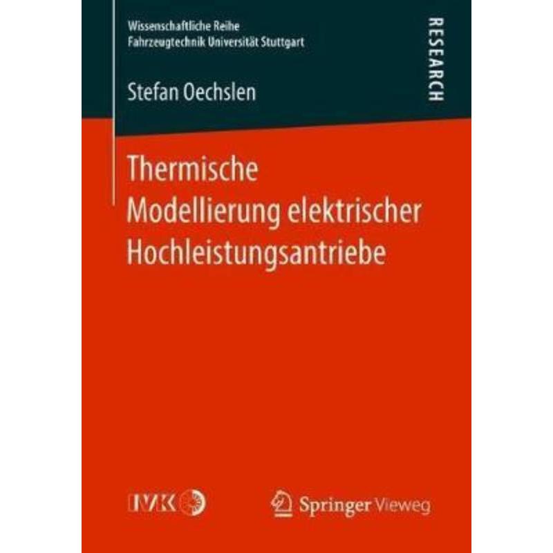 预订【德语】 Thermische Modellierung elektrischer Hochleistungsantriebe: