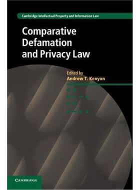按需印刷Comparative Defamation and Privacy Law[9781107559189]