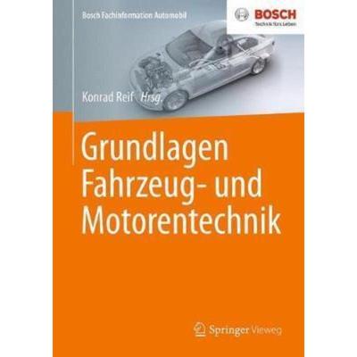 预订【德语】 Grundlagen Fahrzeug- und Motorentechnik: