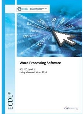 预订ECDL Syllabus 5.0 Module 3 Word Processing Using Word 2010