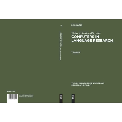 按需印刷DGYT Computers in Language Research 2[9789027930095]