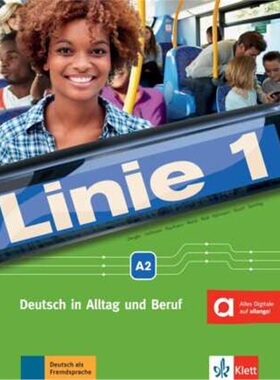 预订不退不换德语 Linie 1 - Kurs- und Übungsbuch A2, m. DVD-ROM[9783126070744]