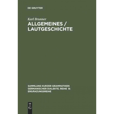 按需印刷不退不换DEG Allgemeines   Lautgeschichte[9783484400085]