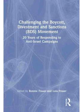 按需印刷TF Challenging the Boycott, Divestment and Sanctions (BDS) Movement[9781032221571]