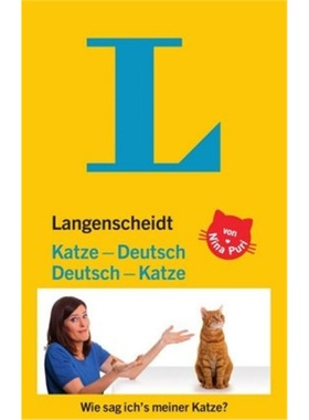 预订【德语】 Langenscheidt Katze-Deutsch/Deutsch-Katze[9783125140547]