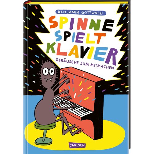 蜘蛛弹钢琴 Spinne spielt Klavier 英文原版 上海外文书店