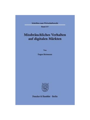 预订不退不换德语Missbr?uchliches Verhalten auf digitalen M?rkten.: