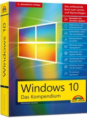 预订不退不换德语 Windows 10 - Das Kompendium:Das umfassende Buch zum Lernen und Nachschlag