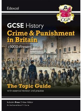 预订不退不换Grade 9-1 GCSE History Edexcel Topic Guide - Crime and Punishment in Britain, c1000-Present