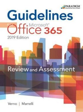 预订Guidelines for Microsoft Office 365, 2019 Edition:Text + Review and Assessments Workbook