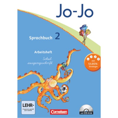预订【德语】 Jo-Jo Sprachbuch - Allgemeine Ausgabe 2011 - 2. Schuljahr[9783060827060]
