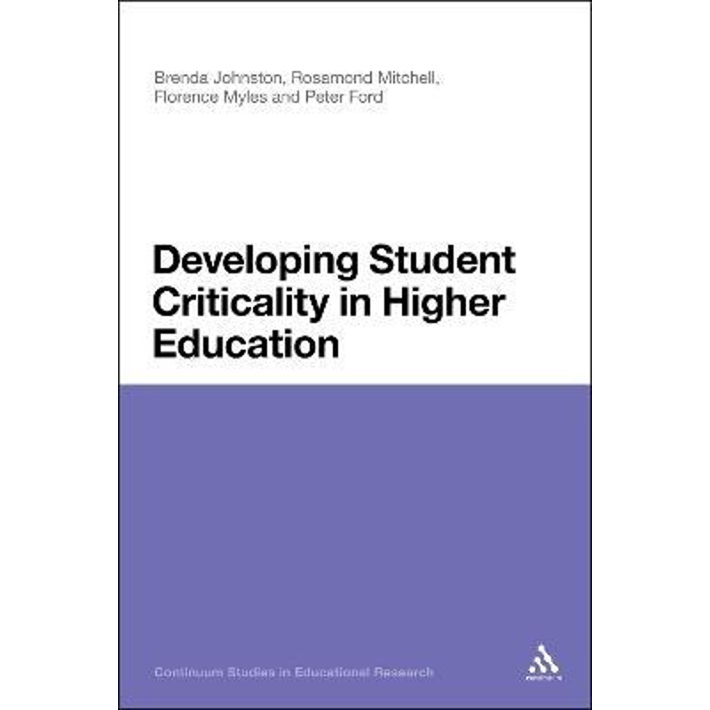 按需印刷不退不换Developing Student Criticality in Higher Education[9781441137876]