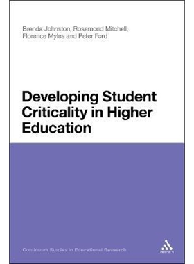 按需印刷不退不换Developing Student Criticality in Higher Education[9781441137876]