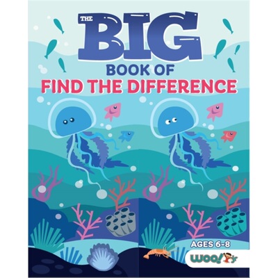 预订不退不换Big Book of Find the Difference[9781642507072]