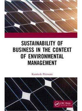 按需印刷不退不换Sustainability of Business in the Context of Environmental Management[9780367179021]