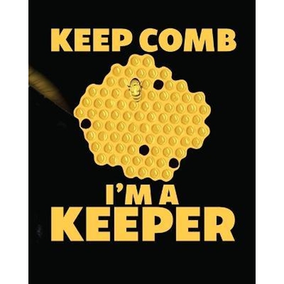 按需印刷Keep Comb I'm A Keeper:Beekeeping Log Book - Apiary - Queen Catcher - Honey - Agriculture[9781953332189]