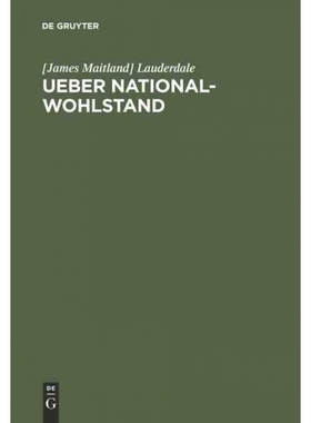 按需印刷DEG Ueber National Wohlstand[9783111132167]