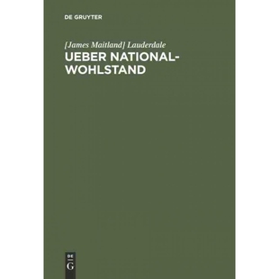 按需印刷不退不换DEG Ueber National Wohlstand[9783111132167]
