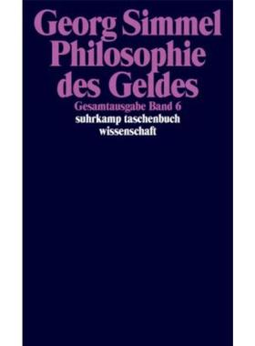 预订【德语】 Philosophie des Geldes:Hrsg. v. David P. Frisby u. Klaus Chr. Köhnke