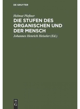 按需印刷DEG Die Stufen des Organischen und der Mensch[9783111312446]