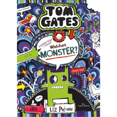 预订【德语】Tom Gates: Monster? Welches Monster?[9783423718974]