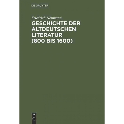 按需印刷DEG Geschichte der altdeutschen Literatur (800 bis 1600)[9783110003727]