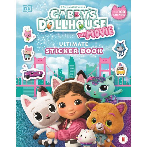 现货 加比的娃娃屋终极贴纸书 Gabby's Dollhouse Ultimate Sticker Book 英文原版 上海外文 9780241766767