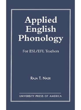 按需印刷Applied English Phonology[9780761806417]