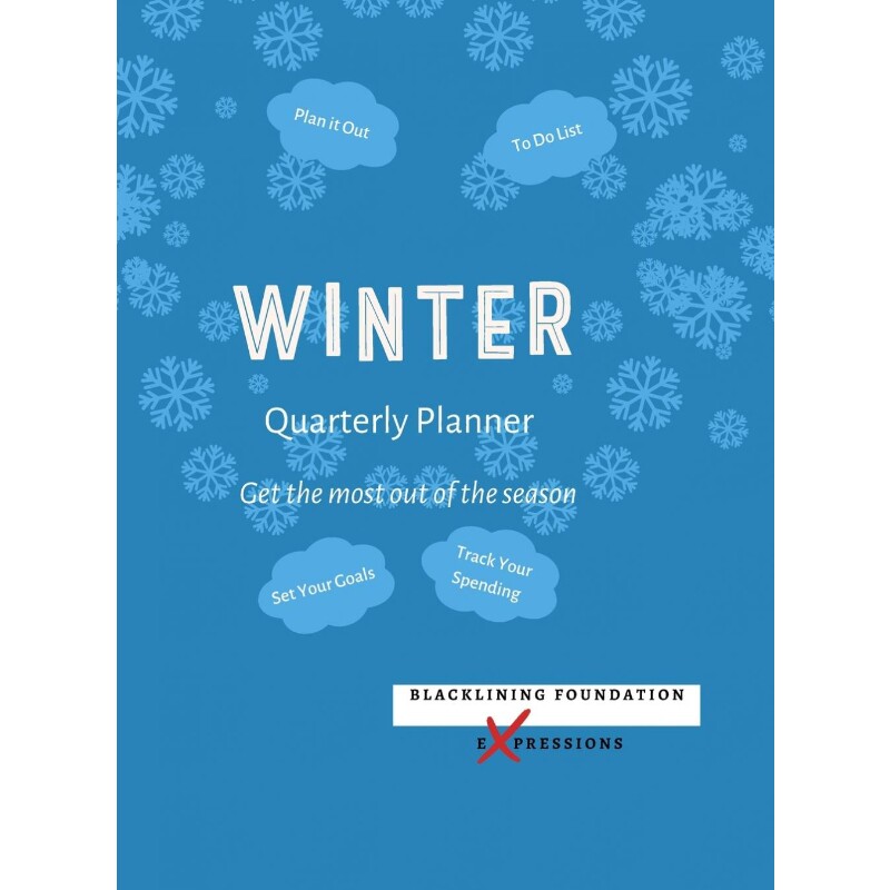 按需印刷不退不换Winter Sesonal Quarterly Planner[9781387598106]