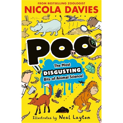现货 便便：动物科学中最恶心的部分 poo: the most disgusting bits of animals science 英文原版 上海