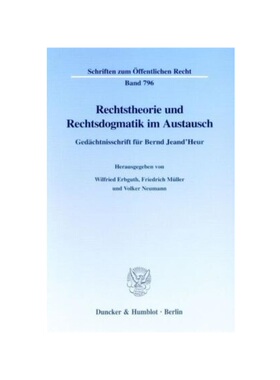 预订【德语】Rechtstheorie und Rechtsdogmatik im Austausch.:Ged?chtnisschrift für Bernd Jeand'Heur.