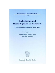 预订不退不换德语Rechtstheorie Ged?chtnisschrift Jeand Heur. Austausch. Bernd Rechtsdogmatik und für