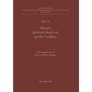 按需印刷不退不换DEG Homer, gedeutet durch ein gro?es Lexikon[9783110285185]