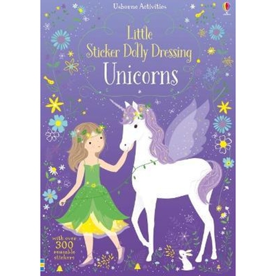 预订不退不换Little Sticker Dolly Dressing Unicorns