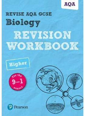 预订Pearson REVISE AQA GCSE (9-1) Biology Higher Revision Workbook:for home learning, 2021 assessments and 2022 exams