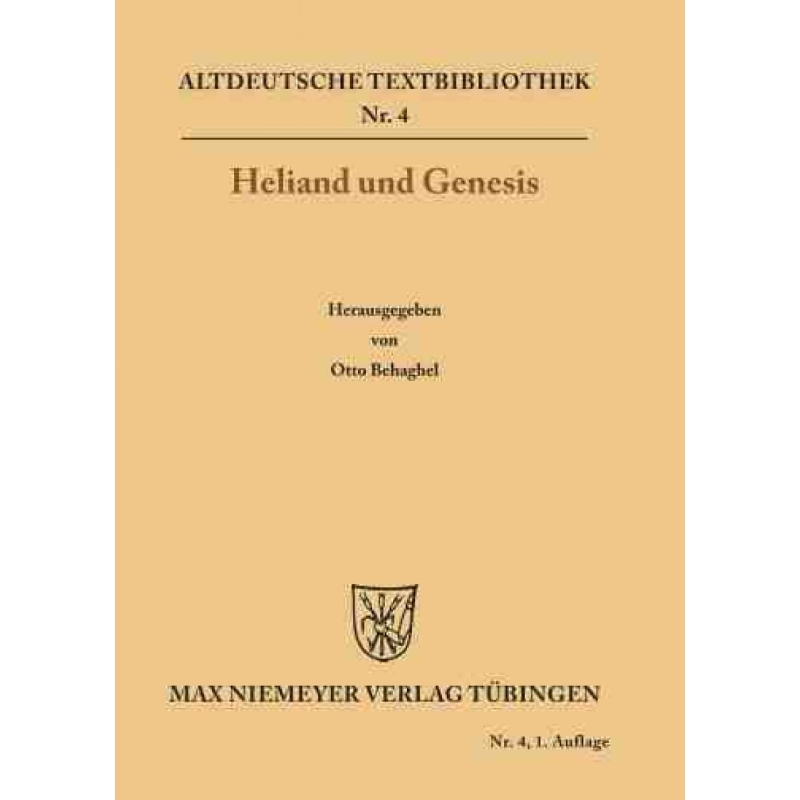 按需印刷DEG Heliand und Genesis[9783110482638]