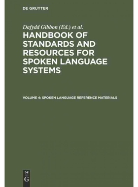 按需印刷DEG Spoken Language Reference Materials[9783110157369]