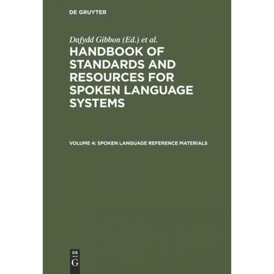 按需印刷DEG Spoken Language Reference Materials[9783110157369]