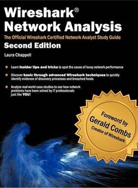 预订不退不换Wireshark Network Analysis (Second Edition):The Official Wireshark Certified Network Analyst Study Guide