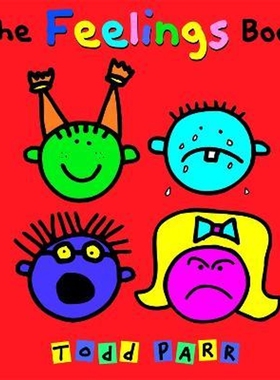 特价书  The feeling book  Todd Parr  情商教育认知启蒙 情绪管理图画书  英文原版