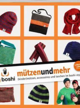 预订【德语】 Myboshi - Mützenundmehr:(kinder)mützen, accessoires und taschen im boshi-