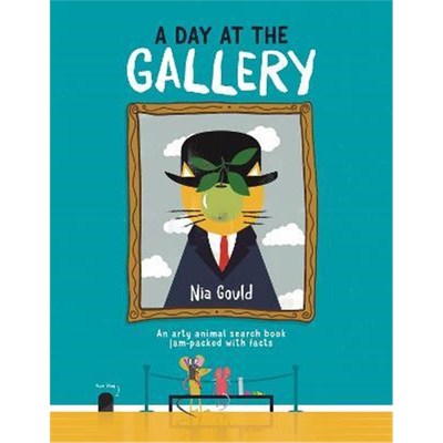 预订A Day at the Gallery:An arty animal search book jam-packed with facts