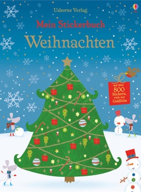 预订【德语】 Mein Stickerbuch: Weihnachten[9781782327981]